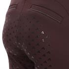 Reitleggings ERMaxima Vollbesatz Silikon Easy Rider Braun