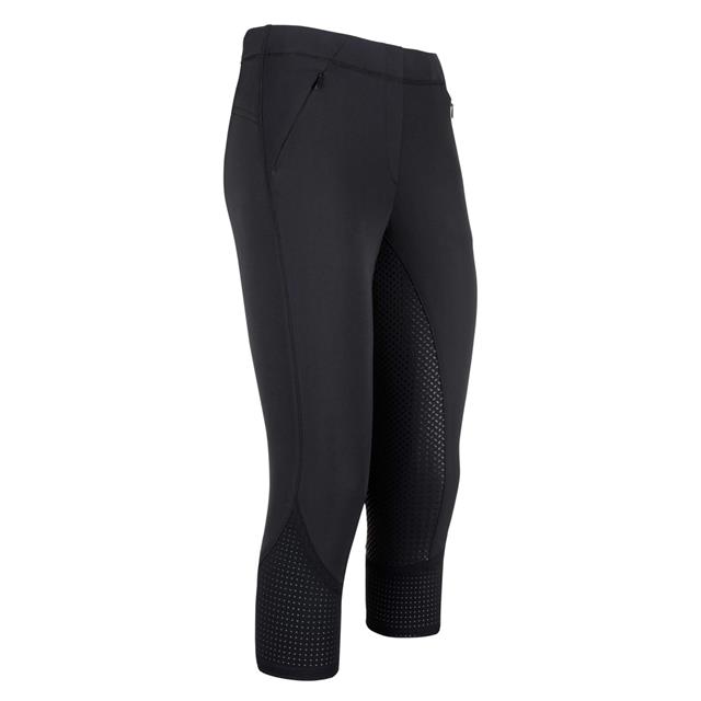 Reitleggings ESVenti Vollbesatz Silikon euro-star Schwarz