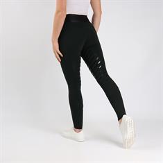 Reitleggings Fanatics Dynamic Beinbesatz Silikon Eskadron Grün