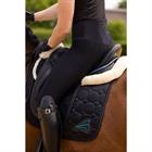 Reitleggings Flying Famous Beinbesatz Silikon euro-star Schwarz