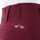 Reitleggings HVPluci Vollbesatz Silikon HV POLO Dunkelrot