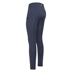 Reitleggings IRHShiny Uni Kids Vollbesatz Silikon Imperial Riding Dunkelblau