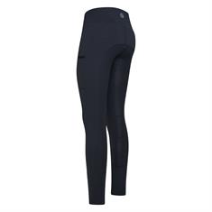 Reitleggings IRHShiny Uni Kids Vollbesatz Silikon Imperial Riding Schwarz