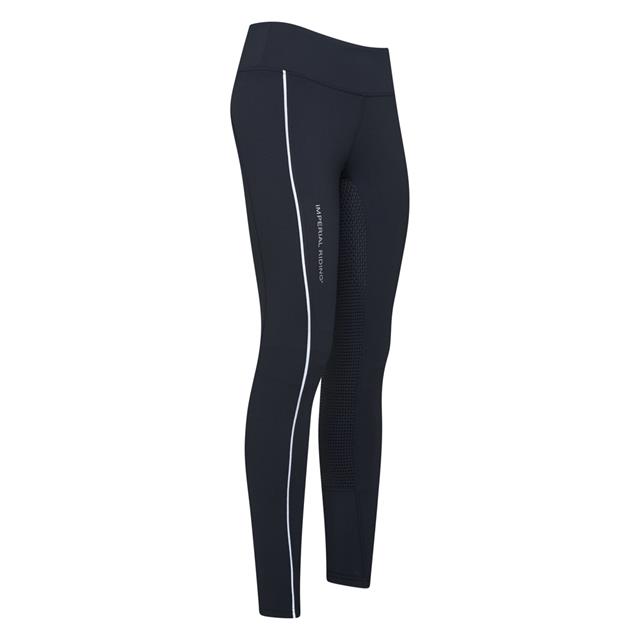 Reitleggings IRHShiny Uni Kids Vollbesatz Silikon Imperial Riding Schwarz