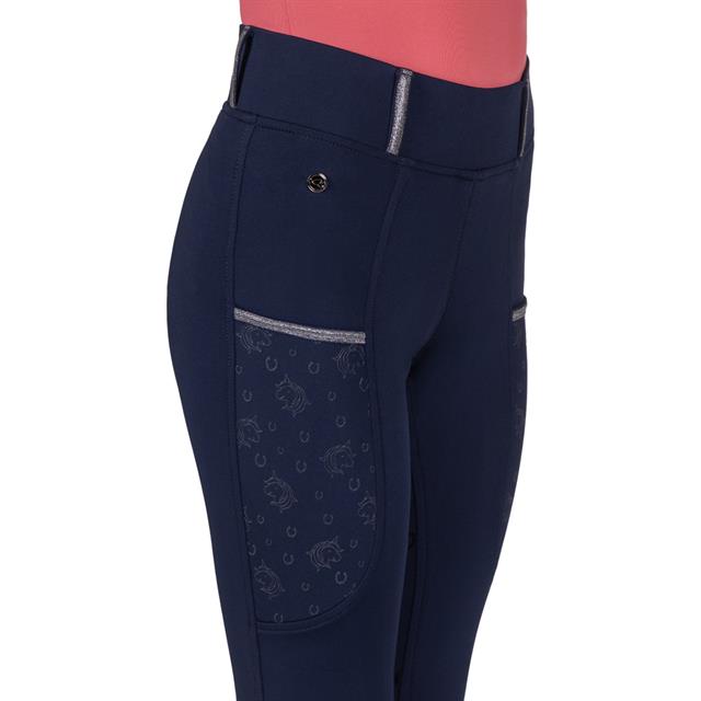 Reitleggings Jaily QUUR Blau
