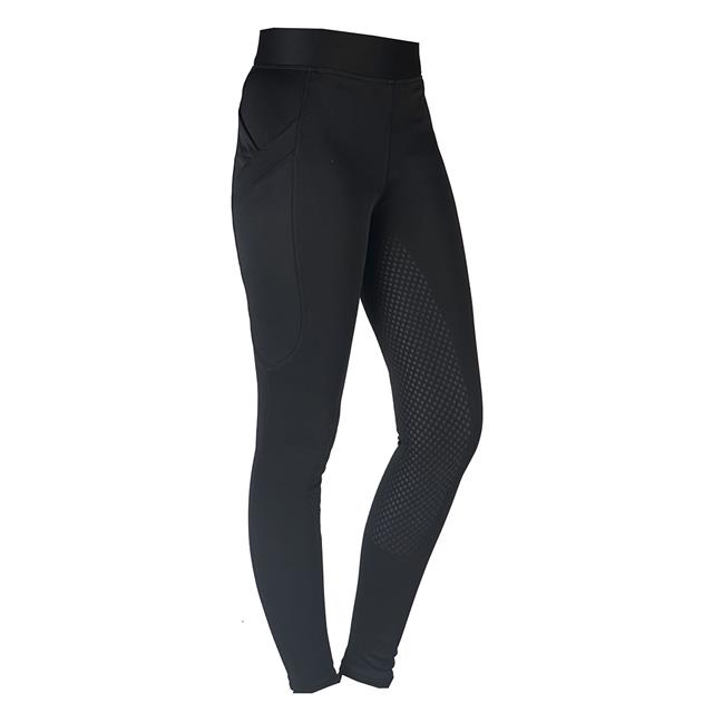 Reitleggings Kate Kids Vollbesatz Silikon Horka Schwarz