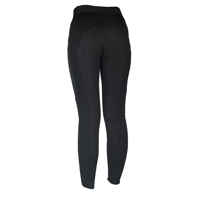 Reitleggings Kate Kids Vollbesatz Silikon Horka Schwarz