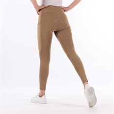 Reitleggings Kids Vollbesatz Silikon Covalliero Hellbraun