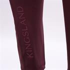 Reitleggings KLJacqueline Vollbesatz Silikon Kingsland Dunkelrot