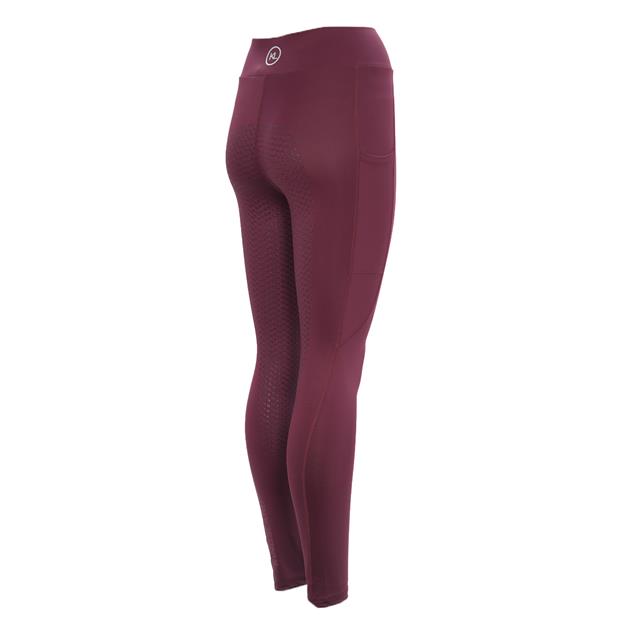 Reitleggings KLJacqueline Vollbesatz Silikon Kingsland Dunkelrot