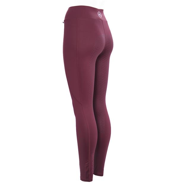 Reitleggings KLJacqueline Vollbesatz Silikon Kingsland Dunkelrot