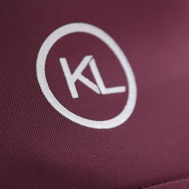 Reitleggings KLJacqueline Vollbesatz Silikon Kingsland Dunkelrot