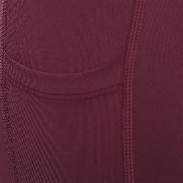 Reitleggings KLJacqueline Vollbesatz Silikon Kingsland Dunkelrot