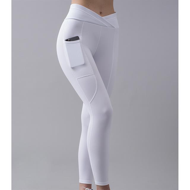 Reitleggings KLJacqueline Vollbesatz Silikon Kingsland Weiß