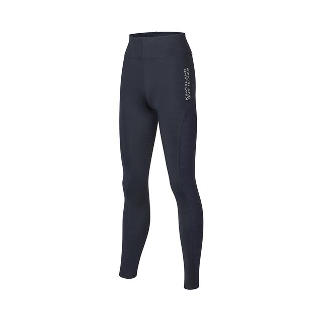 Reitleggings KLNima Kniebesatz Silikon Kingsland Dunkelblau