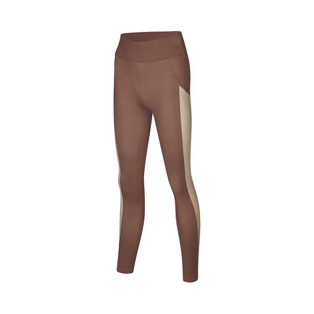 Reitleggings KLNisha Vollbesatz Silikon Kingsland Braun