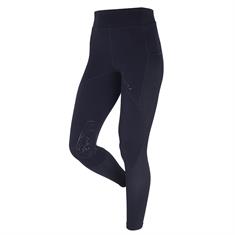 Reitleggings Lucie Mesh Twilight Kniebesatz Silikon LeMieux Dunkelblau