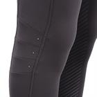 Reitleggings LVValerie Kids Vollbesatz Silikon La Valencio Dunkelgrau