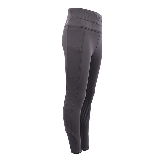 Reitleggings LVValerie Kids Vollbesatz Silikon La Valencio Dunkelgrau