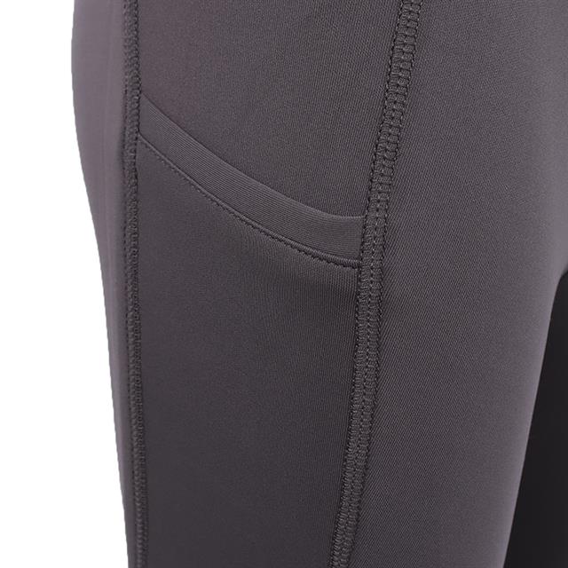 Reitleggings LVValerie Kids Vollbesatz Silikon La Valencio Dunkelgrau
