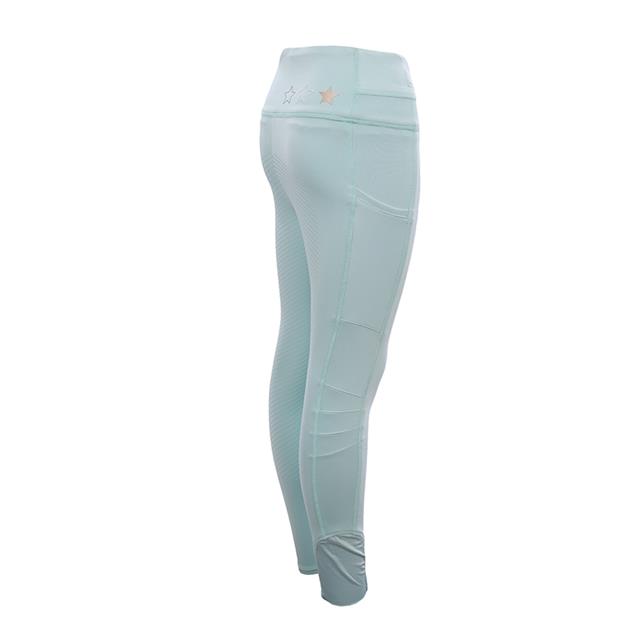Reitleggings LVValerie Kids Vollbesatz Silikon La Valencio Hellblau