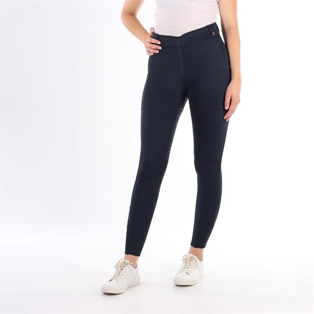 Reitleggings Michelle Kids Vollbesatz Silikon Montar Dunkelblau