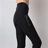 Reitleggings Michelle Kids Vollbesatz Silikon Montar Schwarz