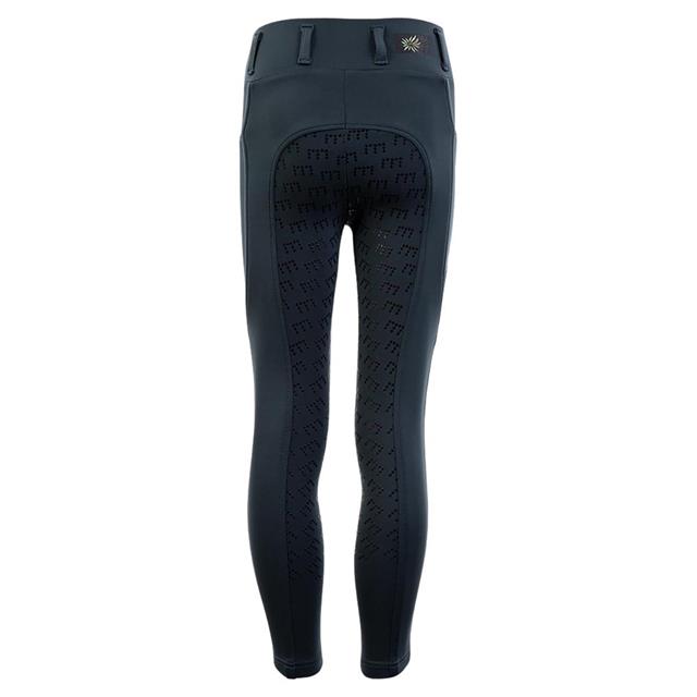 Reitleggings Mini Vollbesatz Silikon Kids BR Dunkelblau