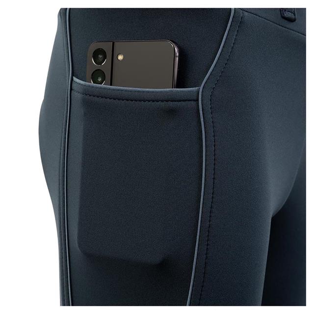Reitleggings Mini Vollbesatz Silikon Kids BR Dunkelblau