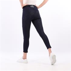 Reitleggings Momentum Kids Vollbesatz Silikon Horka Blau