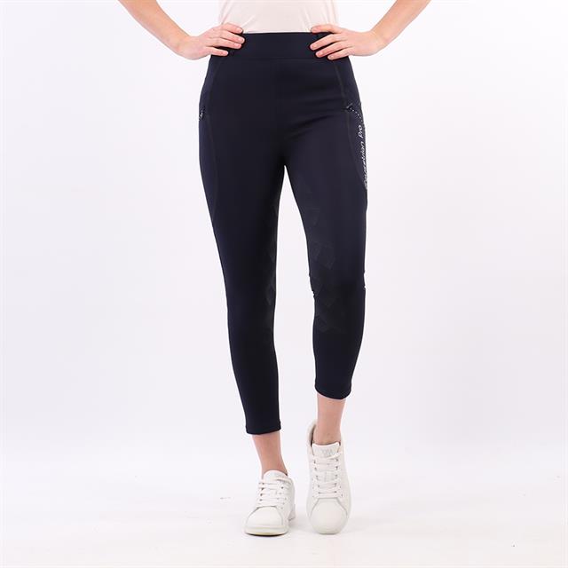 Reitleggings Momentum Kids Vollbesatz Silikon Horka Blau