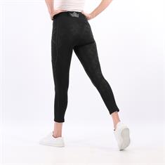 Reitleggings Momentum Kids Vollbesatz Silikon Horka Schwarz