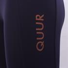 Reitleggings Qgenc 2.0 Vollbesatz Silikon QUUR Blau