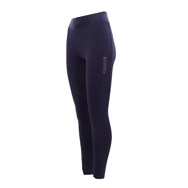 Reitleggings Qgenc 2.0 Vollbesatz Silikon QUUR Blau