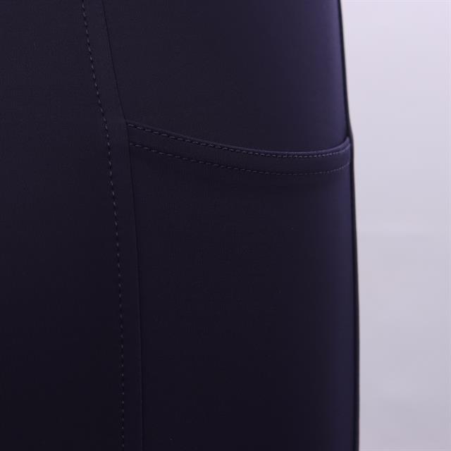 Reitleggings Qgenc 2.0 Vollbesatz Silikon QUUR Blau