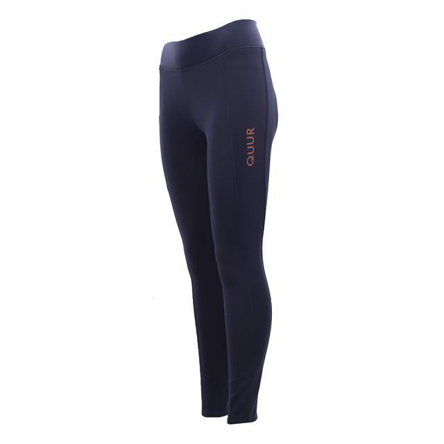 Reitleggings Qgenc 2.0 Vollbesatz Silikon QUUR Dunkelblau