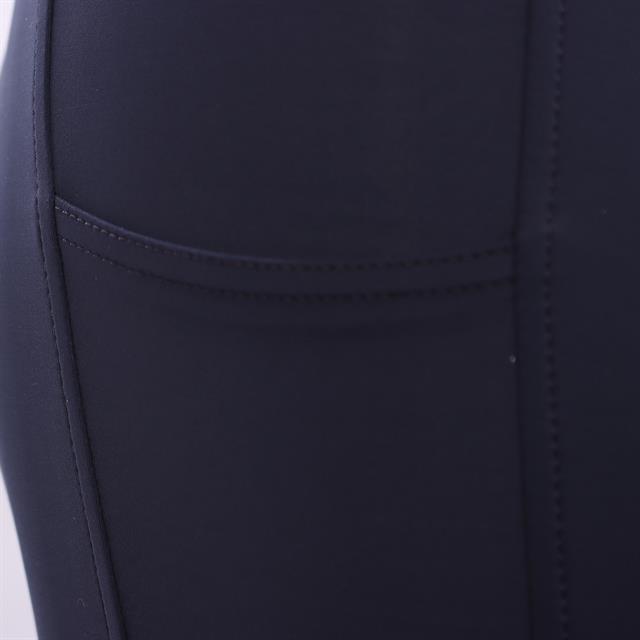 Reitleggings Qgenc 2.0 Vollbesatz Silikon QUUR Dunkelblau