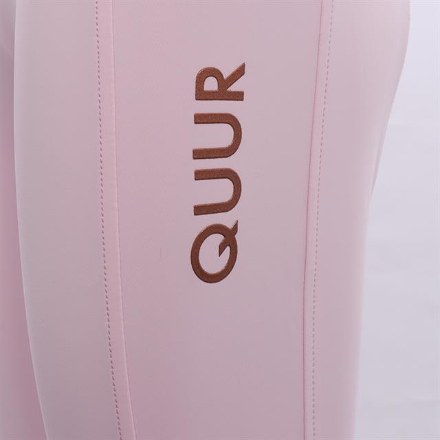 Reitleggings Qgenc 2.0 Vollbesatz Silikon QUUR Rosa