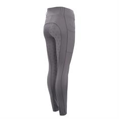 Reitleggings QJulie Vollbesatz Silikon QUUR Grau