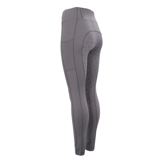Reitleggings QJulie Vollbesatz Silikon QUUR Grau