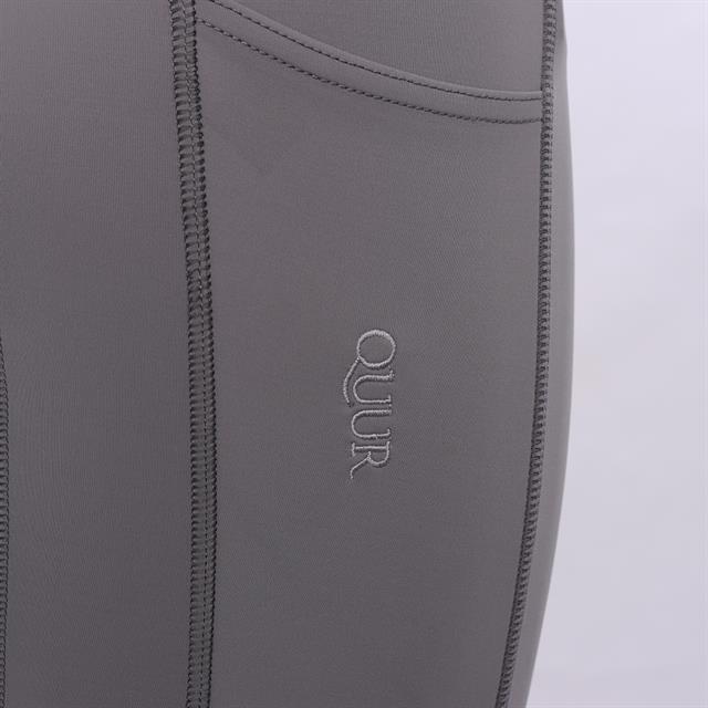 Reitleggings QJulie Vollbesatz Silikon QUUR Grau