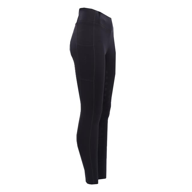 Reitleggings QJulie Vollbesatz Silikon QUUR Schwarz