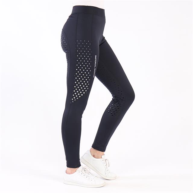 Reitleggings Runaway Vollbesatz Silikon Imperial Riding Dunkelblau