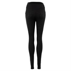 Reitleggings Trendy Vollbesatz Silikon Anky Schwarz