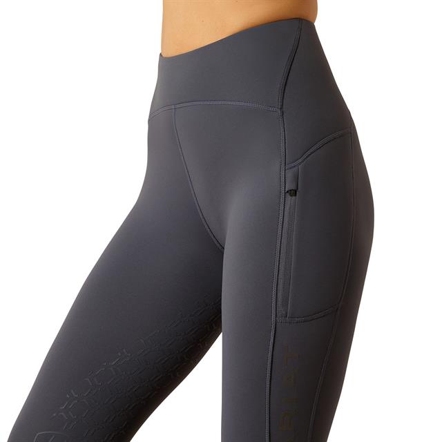 Reitleggings Venture Thermal Beinbesatz Silikon Ariat Blau
