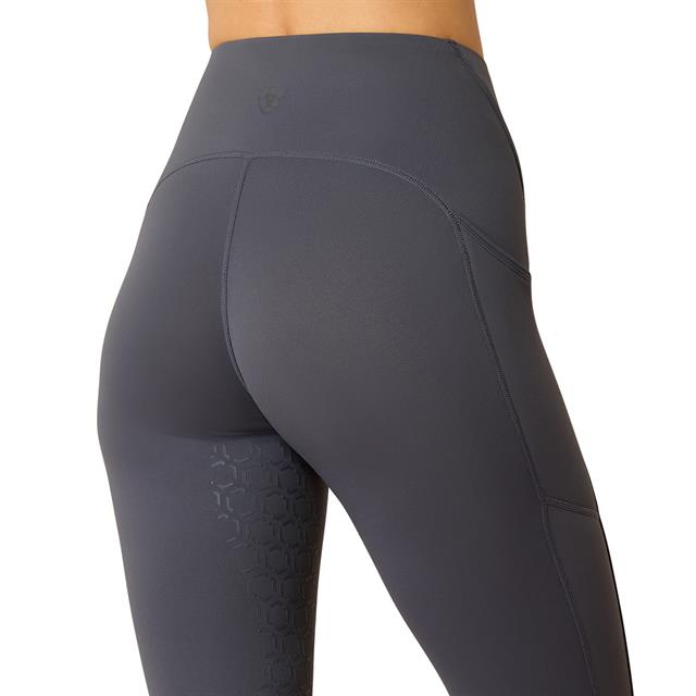 Reitleggings Venture Thermal Beinbesatz Silikon Ariat Blau