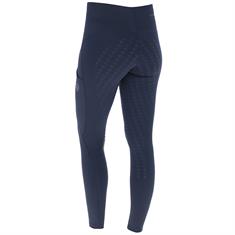 Reitleggings Vollbesatz Silikon Covalliero Dunkelblau