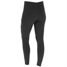 Reitleggings Vollbesatz Silikon Covalliero Schwarz