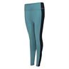 Reitleggings Vollbesatz Silikon Kids Kingsland Dunkelbraun-Braun