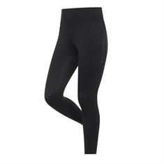 Reitleggings Winter Brushed Vollbesatz Silikon LeMieux Schwarz